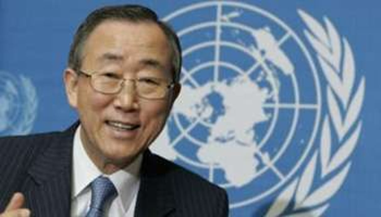 Ba Ki-moon tente de relancer les négociations sur le Sahara occidental. © Reuters