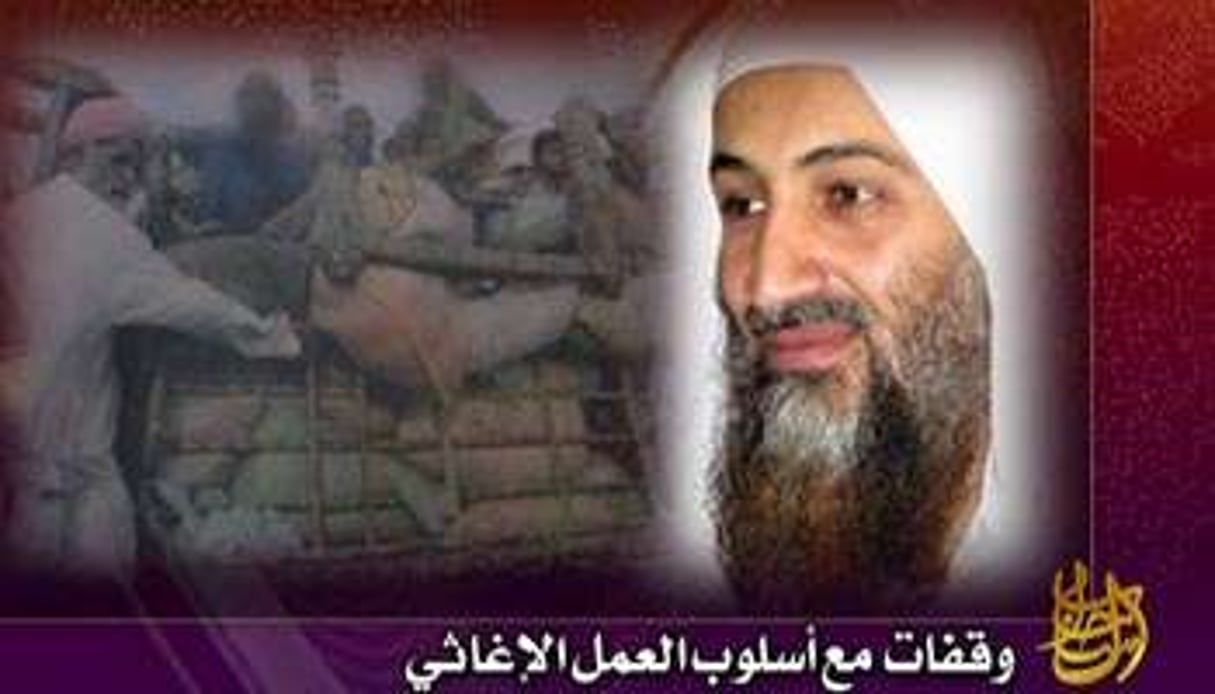 Oussama Ben Laden soutient implicitement Aqmi dans son message. © Al-Jazira