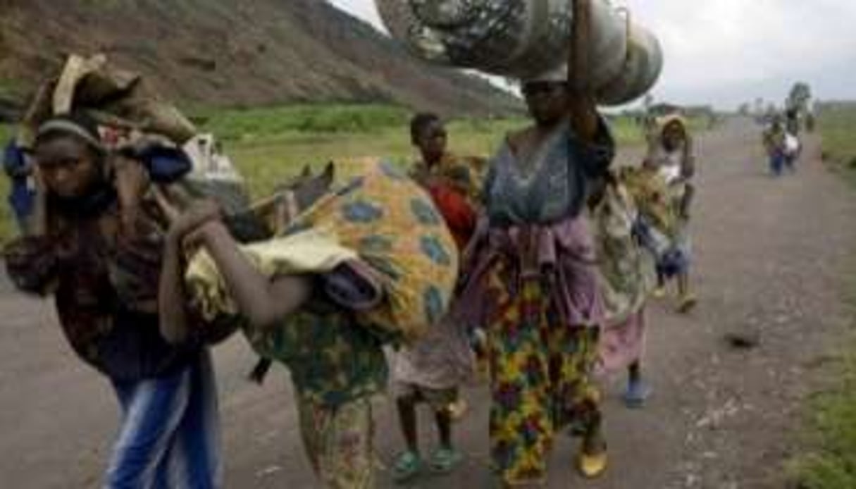 Les expulsions de Congolais se font, au mieux, dans des conditions très précaires. © D.R.