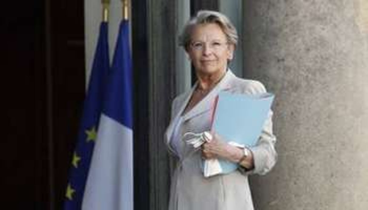 Michèle Alliot-Marie passe du ministère de la Justice à celui des Affaires étrangères. © AFP