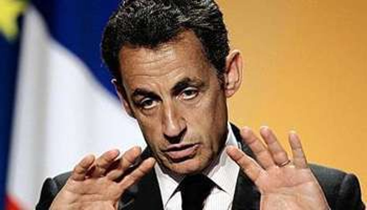 Pour Nicolas Sarkozy, « l’échec de l’Afrique sera le drame de l’Europe ». © AFP
