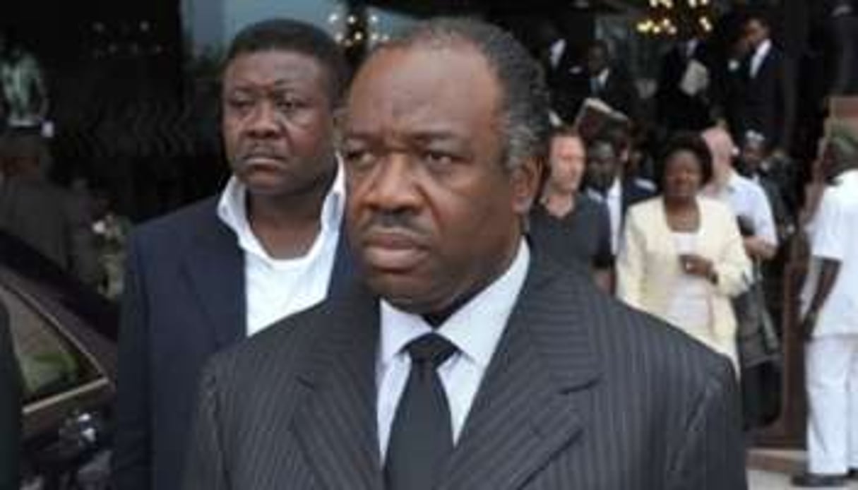 Ali Bongo Ondimba a choisi de ne pas réagir personnellement dans un premier temps. © AFP