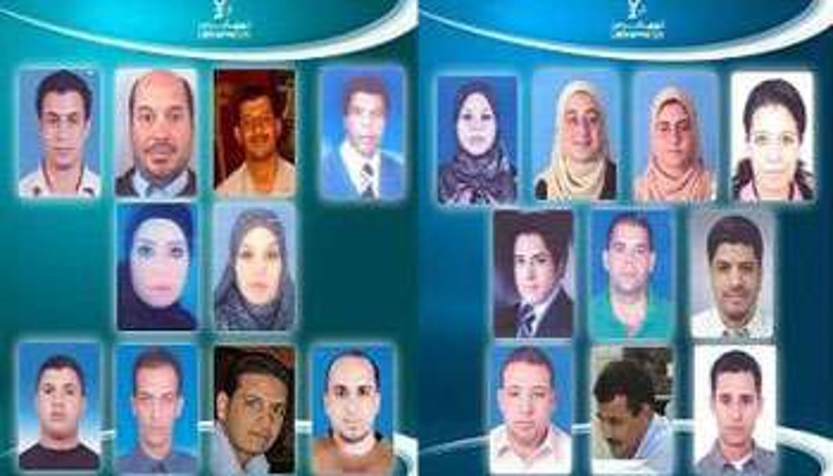 Les vingt journalistes interpellés travaillent pour Al-Ghad, le groupe appartenant à Seif el-Islam © DR