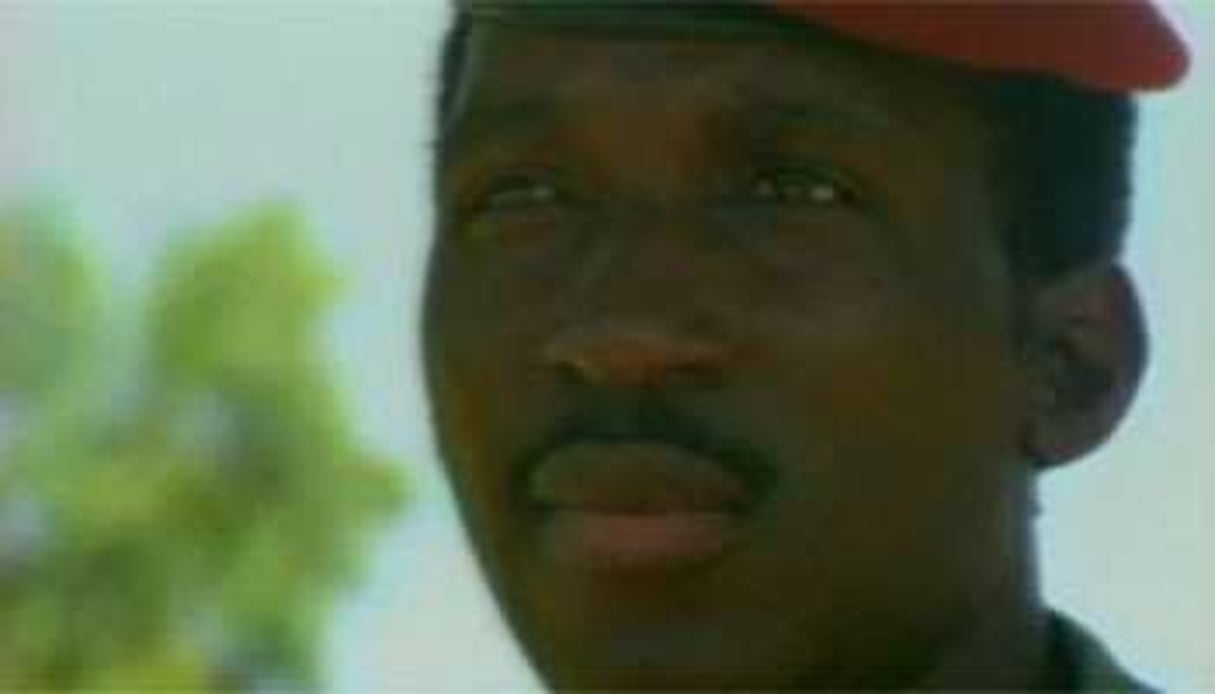 C’est sous Thomas Sankara que la Haute-Volta est devenu le Burkina Faso. © Capture d’écran/INA