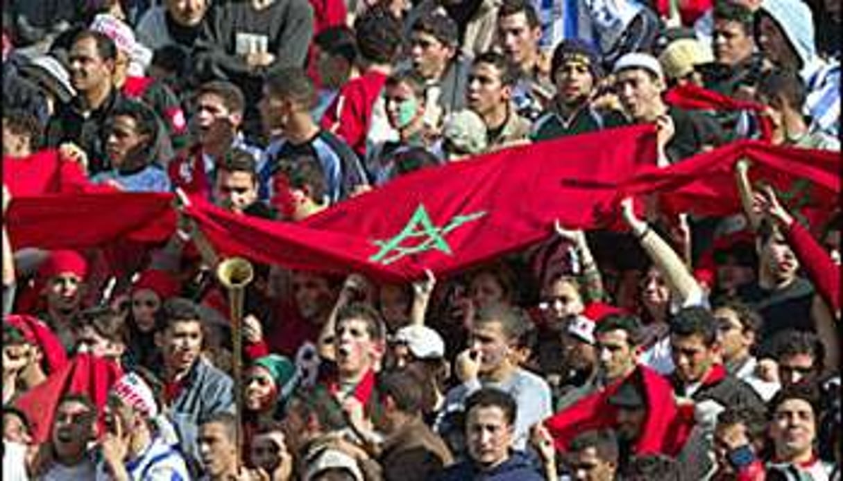Les supporters du FUS Rabat n’ont pas suffi à faire gagner leur équipe. © Archives/Reuters
