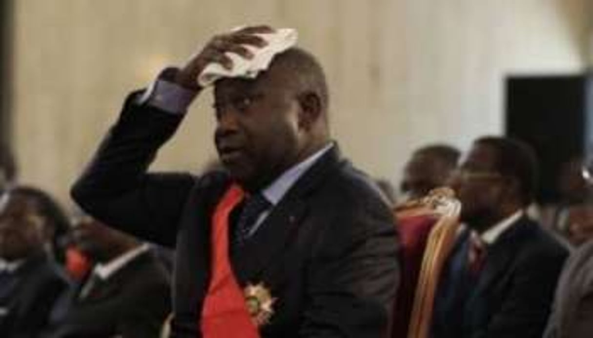 Après avoir refusé le verdict des urnes, Laurent Gbabo veut « discuter ». © Rebecca Blackwell / AP/ Sipa