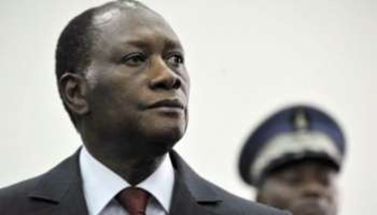 Alassane Ouattara, ici le 4 décembre 2010, s’apprête à faire un grand pas vers le pouvoir réel. © AFP