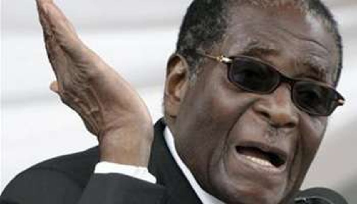 Robert Mugabe à Harare, en décembre 2008. © Reuters