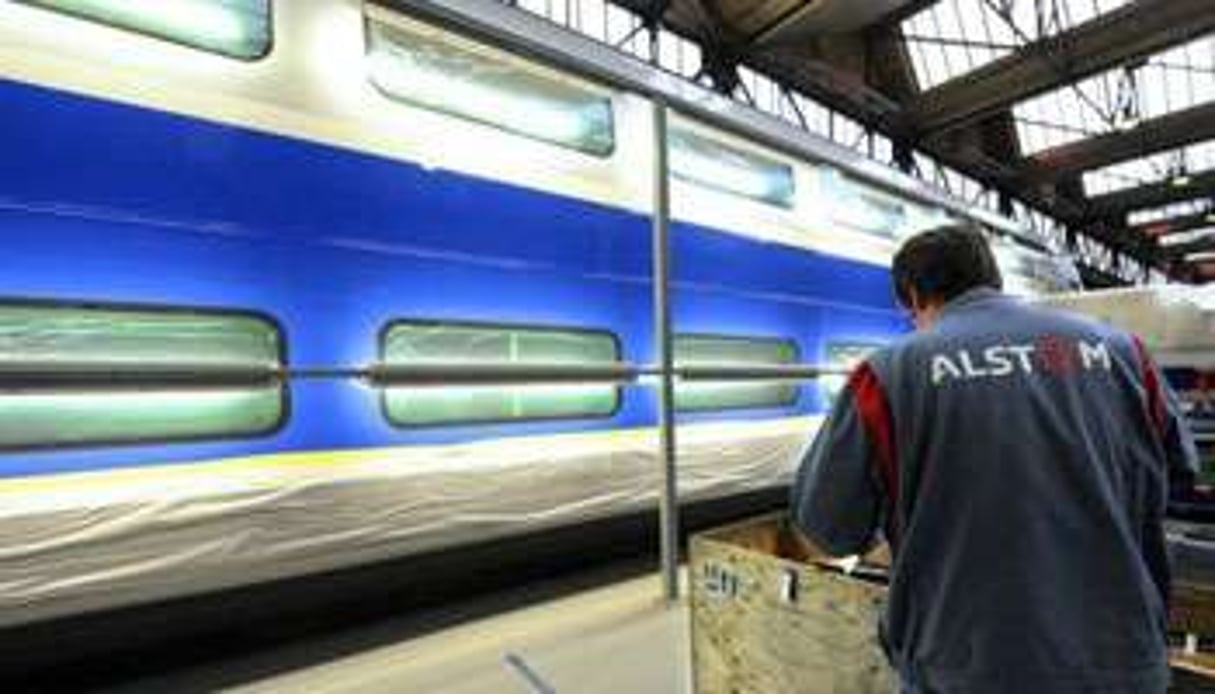 Alstom ayant obtenu le marché du futur TGV marocain, les Allemands sont mécontents. © AFP