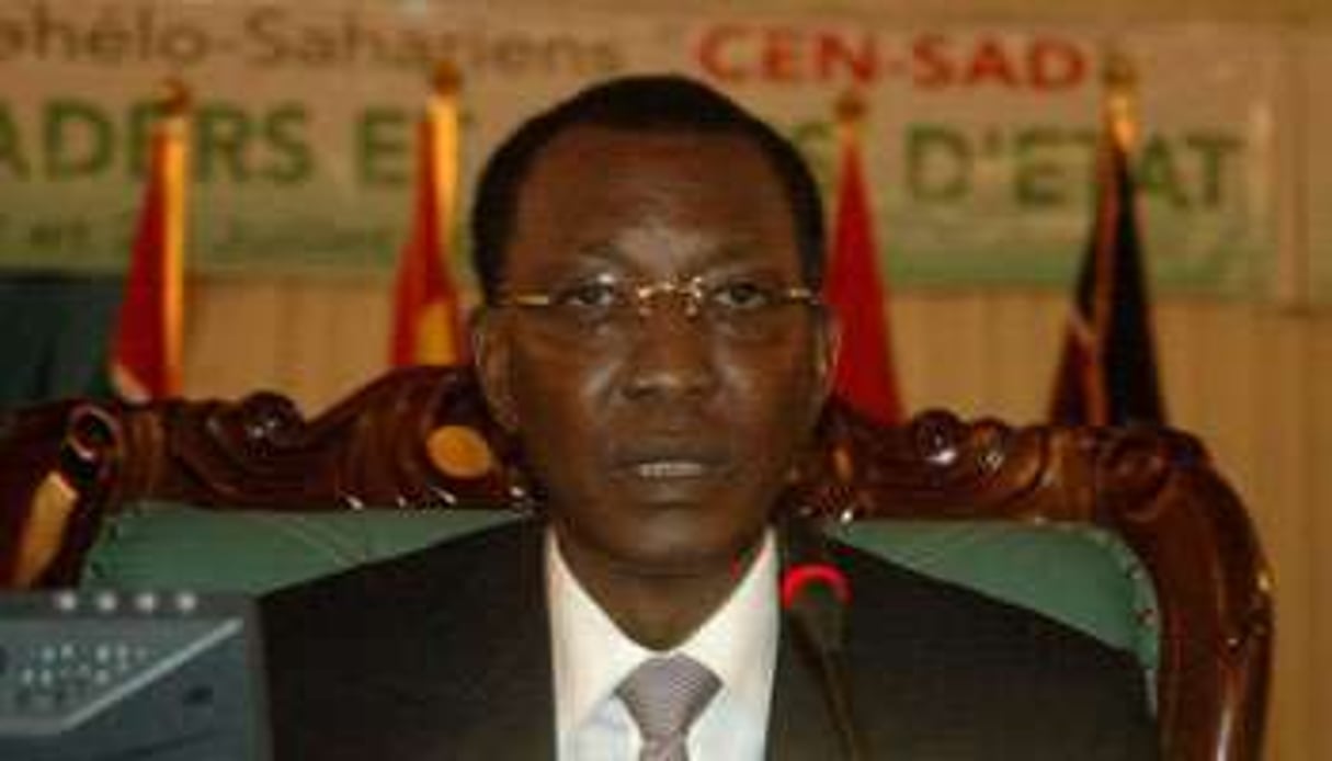 Le président tchadien Idriss Deby Itno, le 22 juillet 2010 à N’Djamena. © AFP