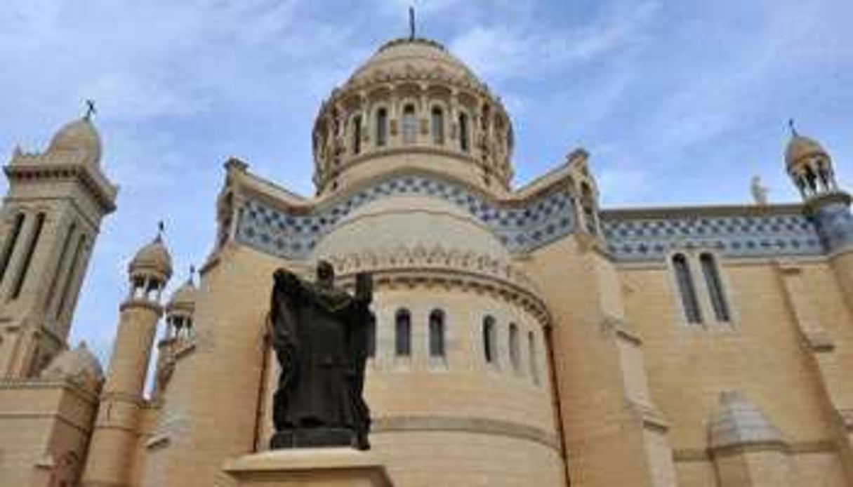 La basilique d’Alger a été inaugurée le 13 décembre 2010, après sa restauration. © AFP
