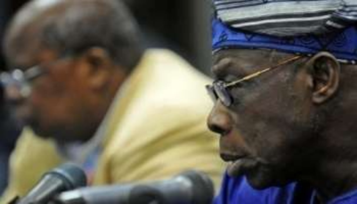 L’ancien président nigérian Olusegun Obasanjo. © AFP