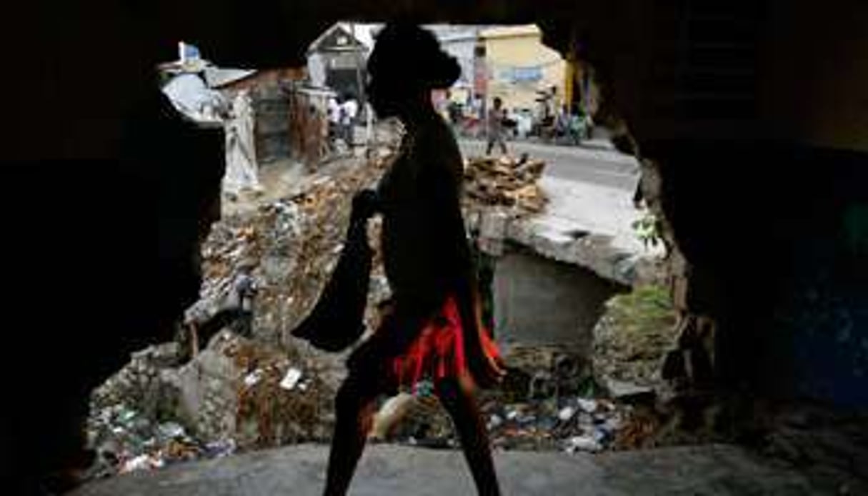 Dans une rue de Port-au-Prince, le 9 janvier. © Reuters