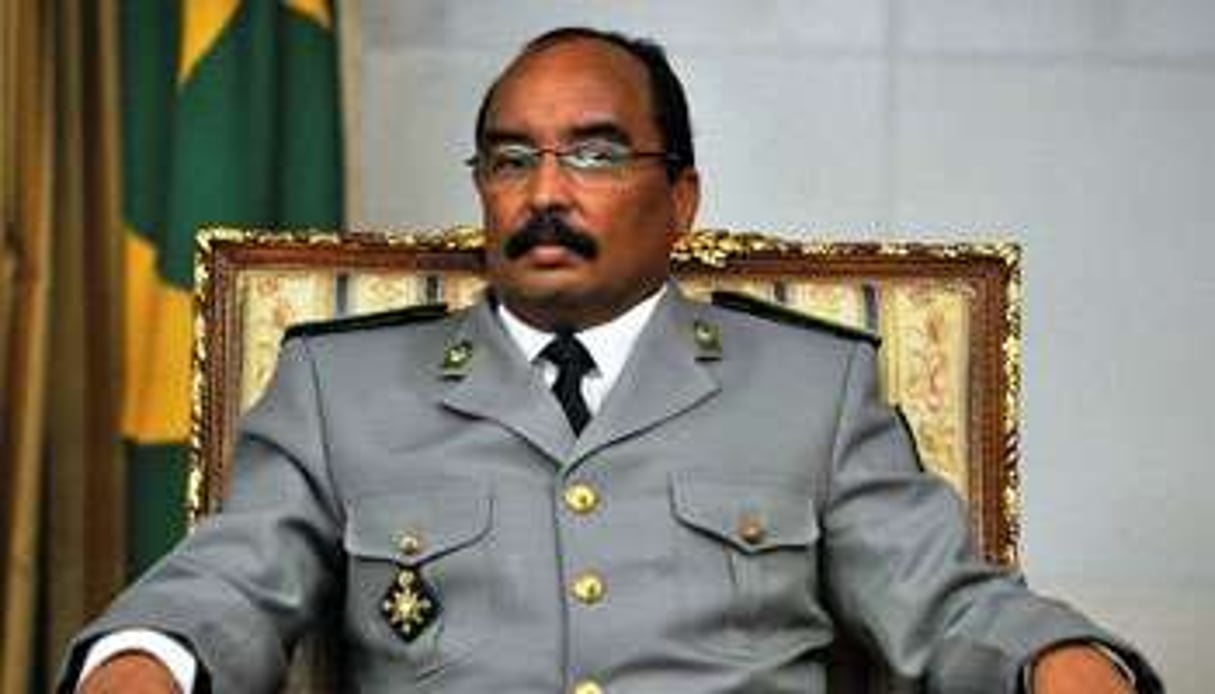 Le président mauritanien, Mohamed Ould Abdelaziz. © AFP