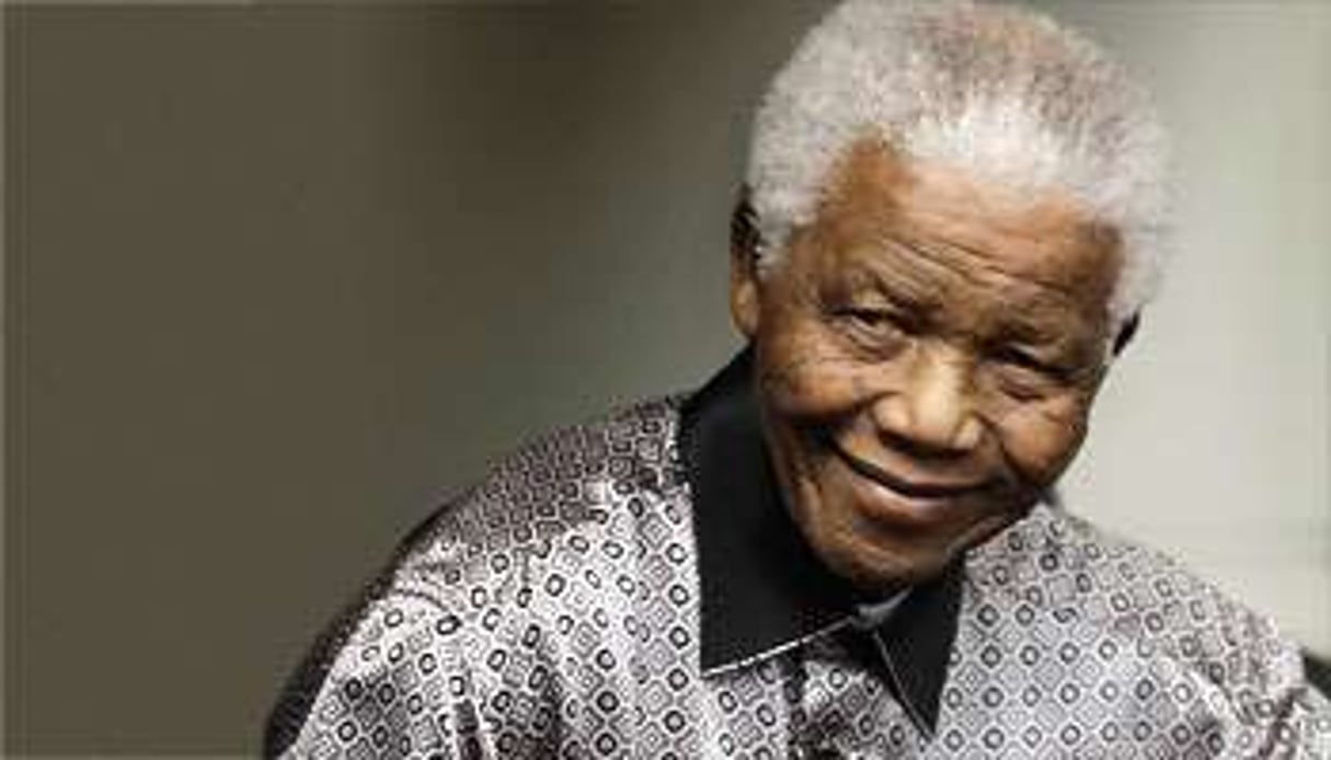 Nelson Mandela, en juin 2008. © AFP