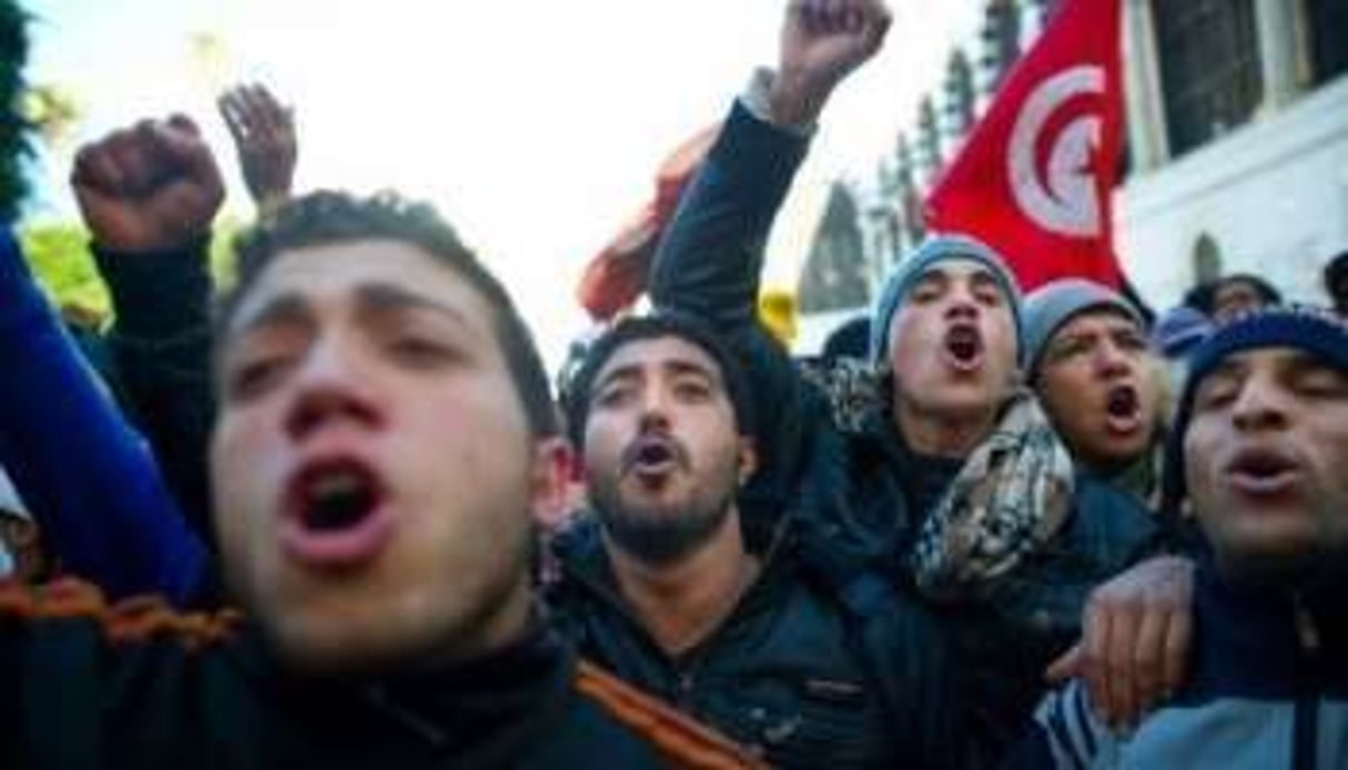 Au moins 78 personnes ont trouvé la mort au cours de la révolution tunisienne. © AFP