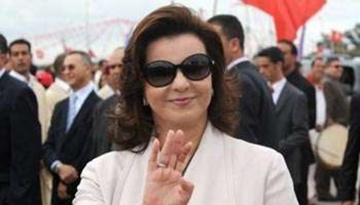 L’ancienne première dame de Tunisie, Leïla Ben Ali-Trabelsi. © AFP