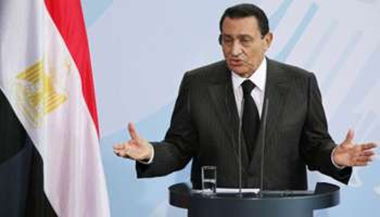 Hosni Moubarak a remanié le gouvernement contesté. © AFP