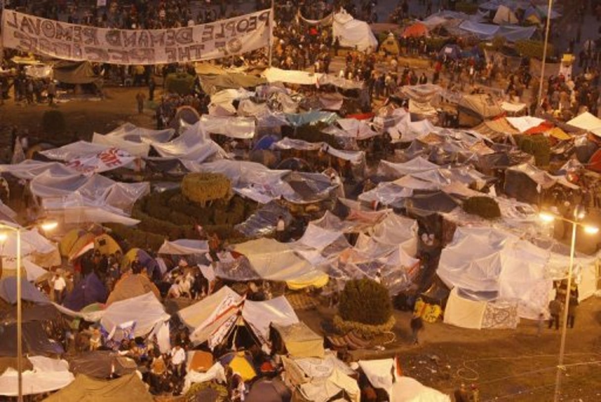 Egypte: la place Tahrir toujours occupée au 15ème jour du mouvement © AFP