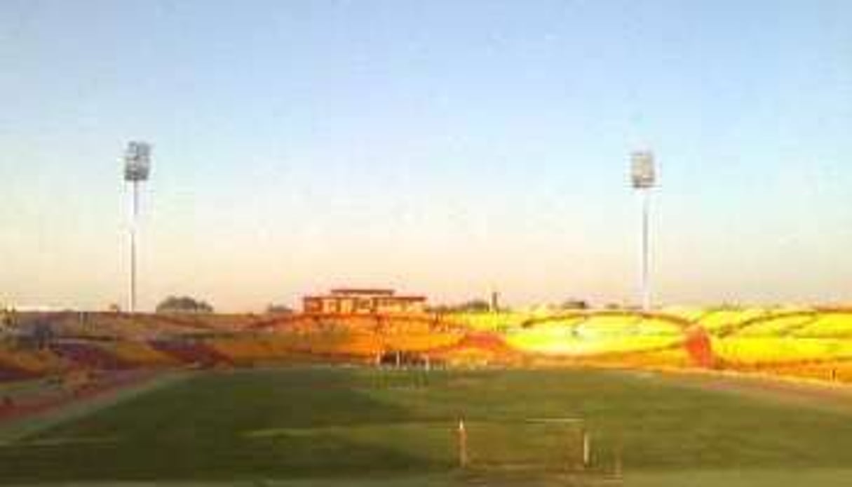 Vue du Khartoum Stadium, qui accueille le Chan 2011. © D.R.