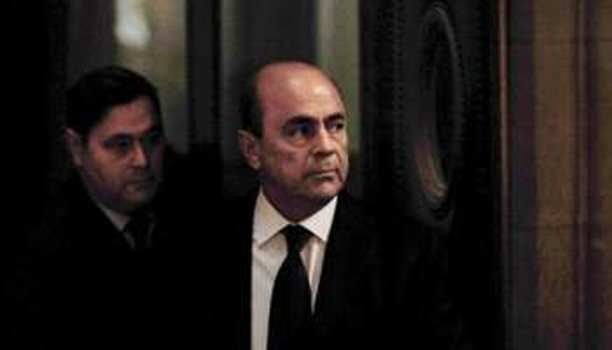 Pierre Falcone, le 27 octobre 2009, au Palais de Justice de Paris. © AFP