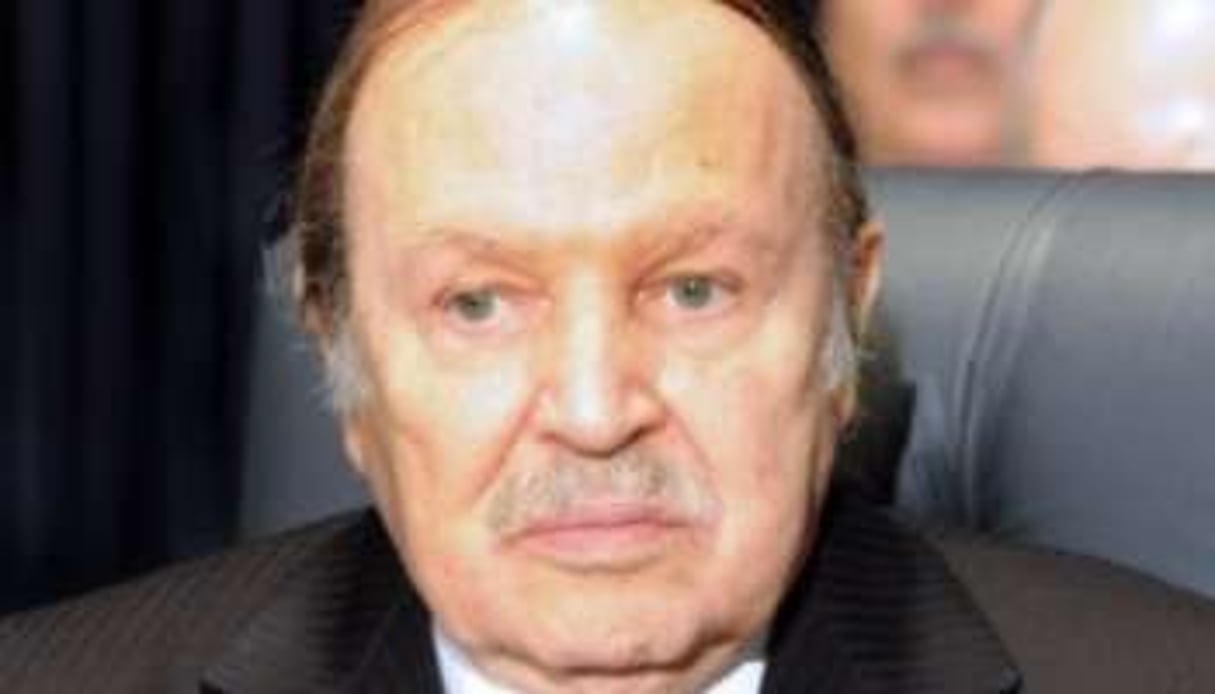Abdelaziz Bouteflika, un président distant en période de crise. © AFP