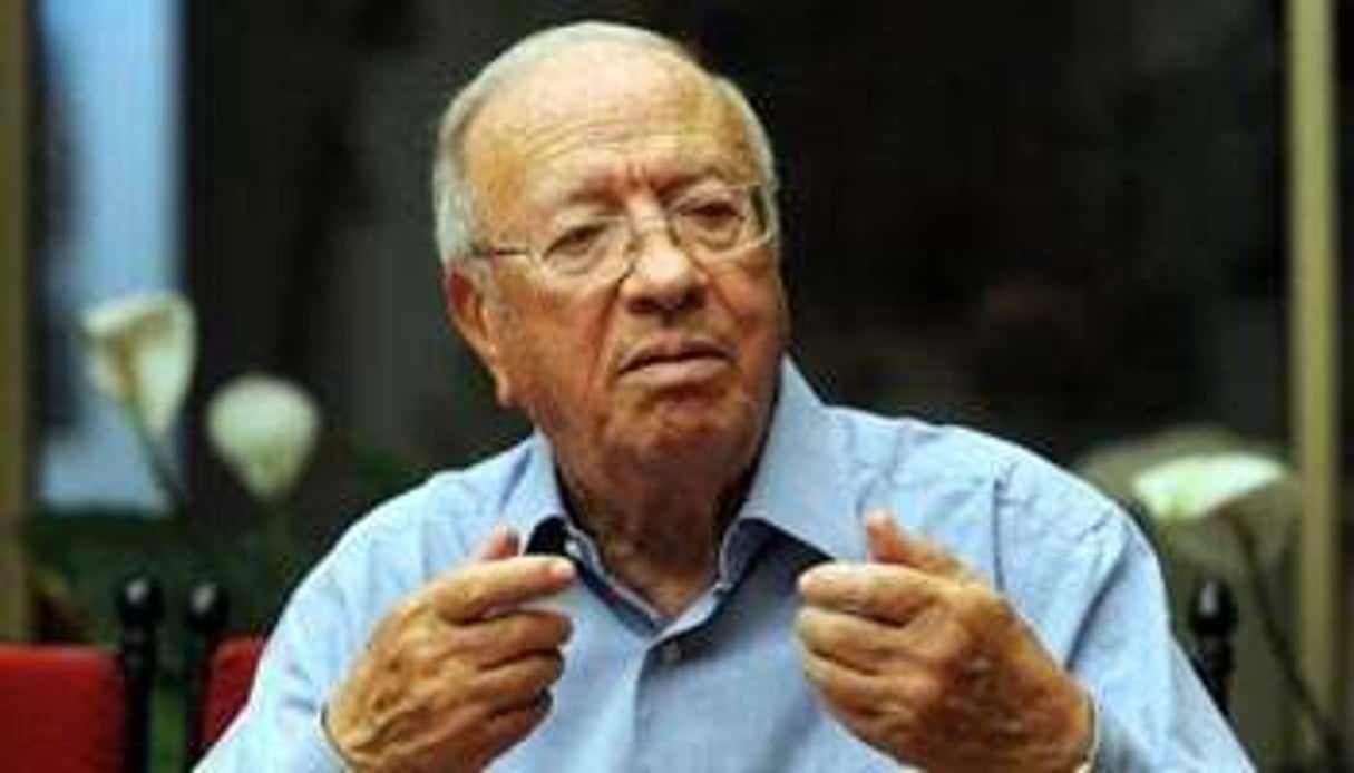 Béji Caïd Essebsi, en 2009. © AFP