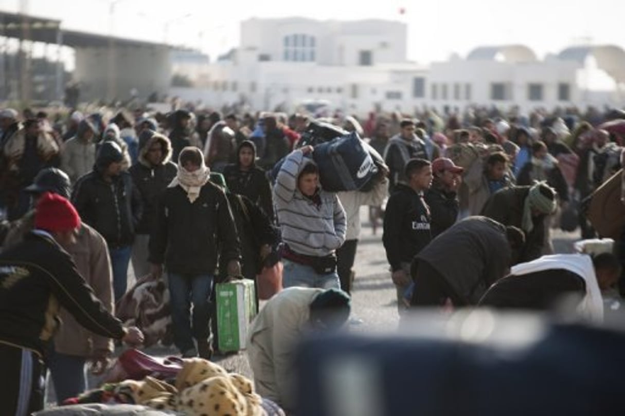 Libye: situation de crise à la frontière avec la Tunisie © AFP