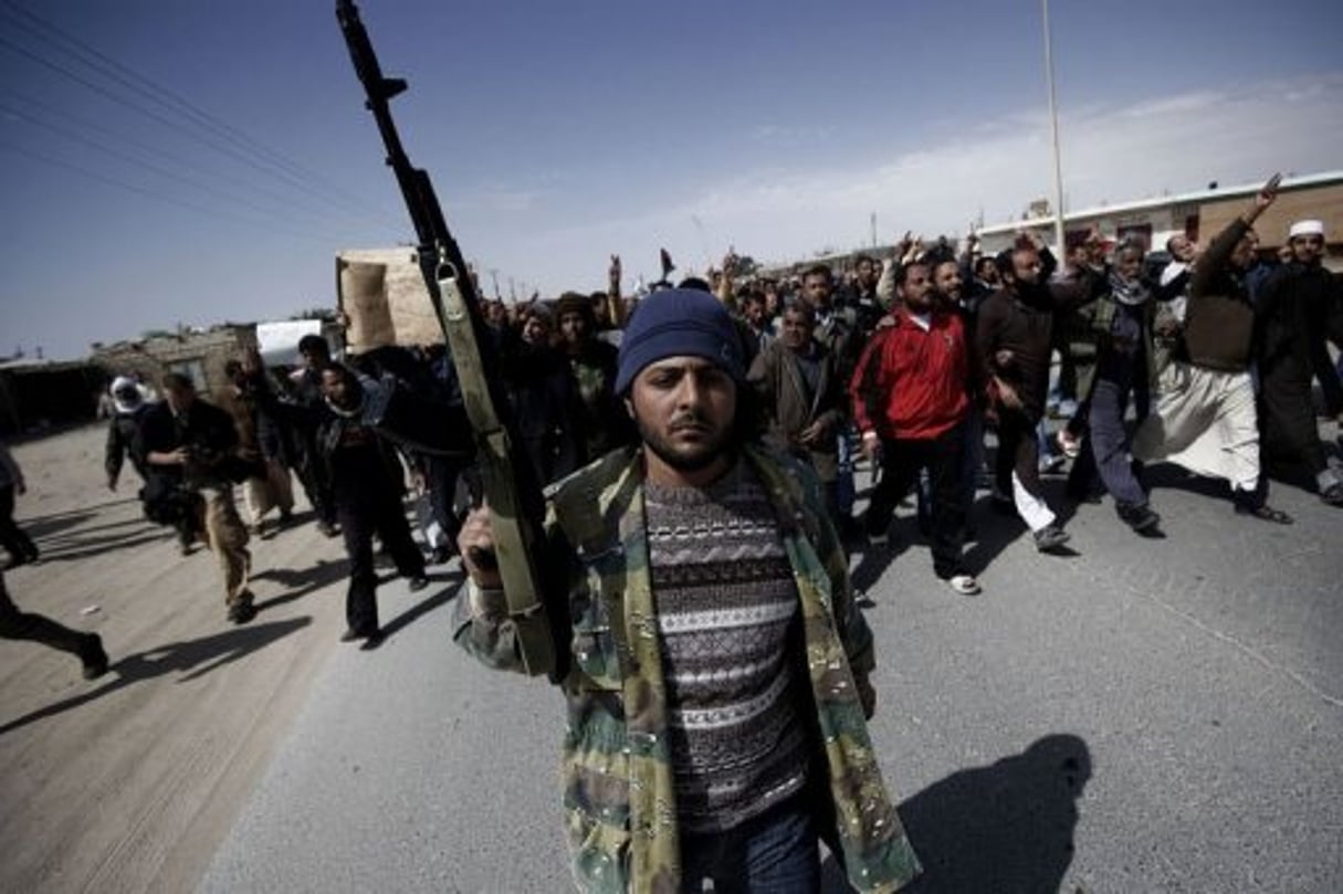 Brega et Ajdabiya, deux points stratégiques, clés pour l’insurrection © AFP