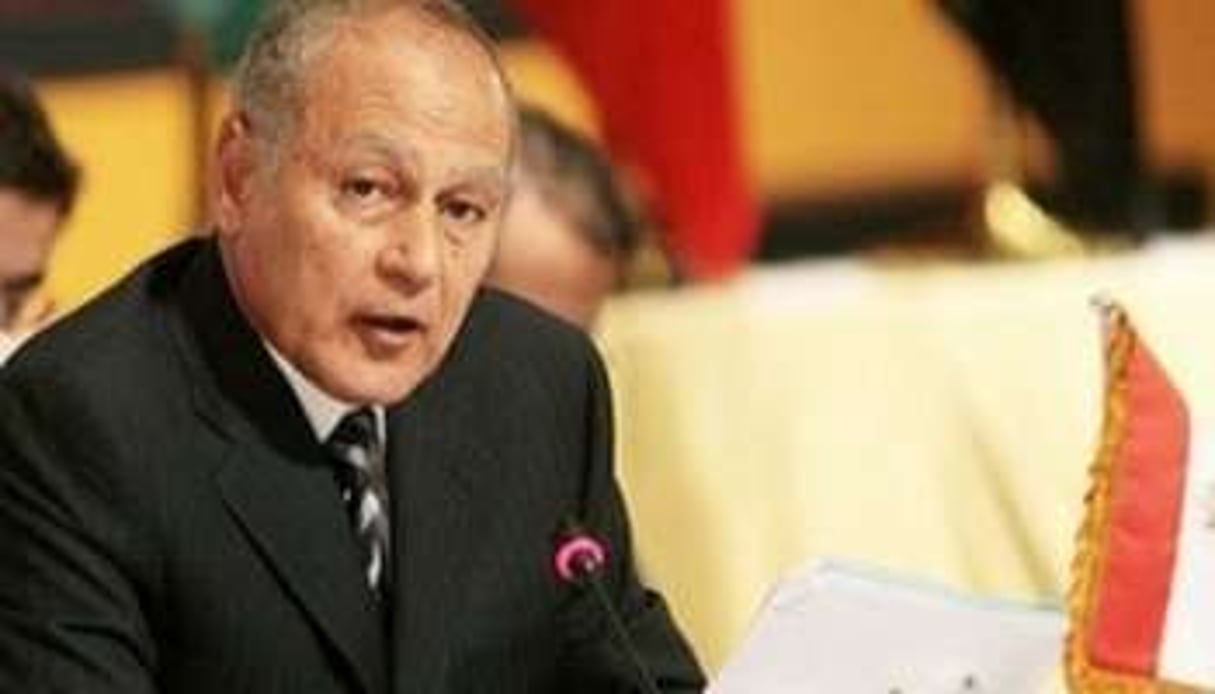 L’ex ministre égyptien des Affaires étrangères Ahmed Aboul Gheit, en poste depuis 2004. © AFP