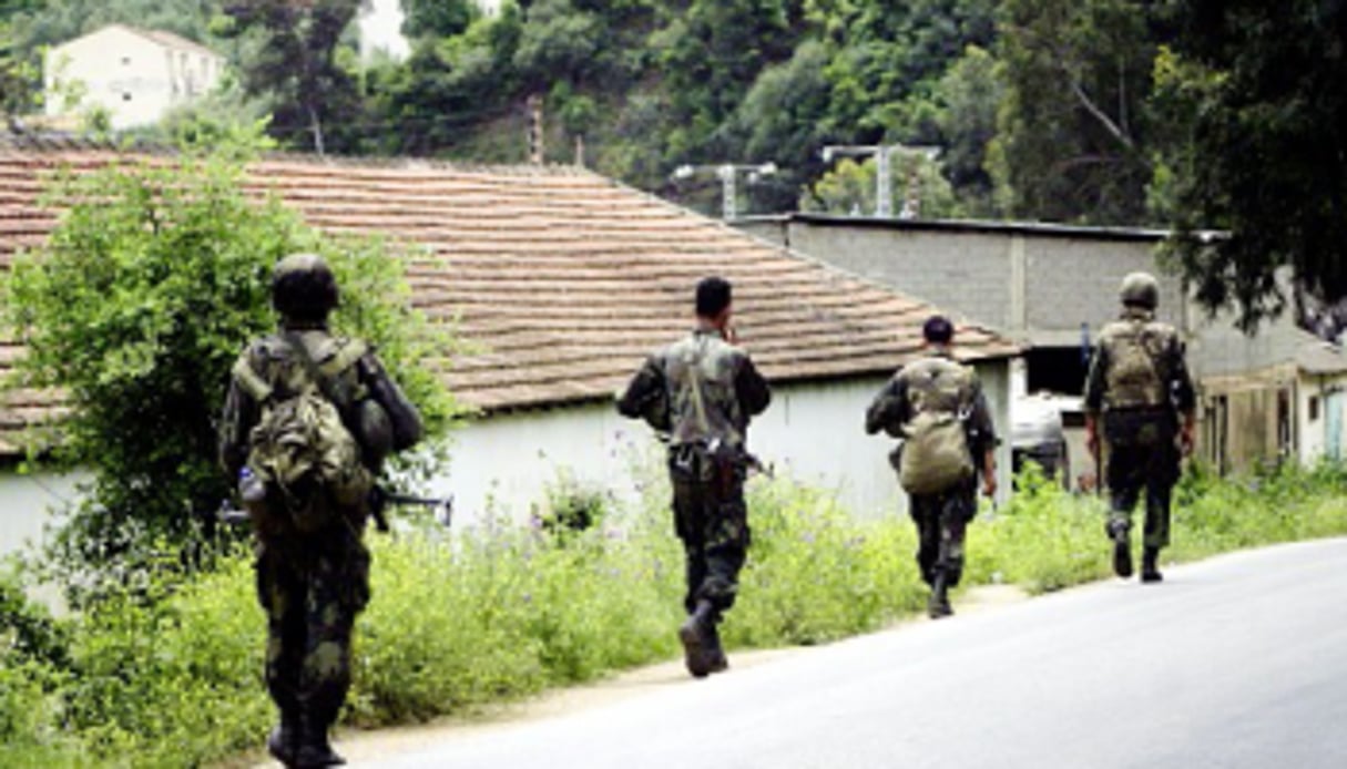 Opération de ratissage de l’armée à Aït Yahia Moussa, au sud de Tizi-Ouzou (image d’illustration). © DR