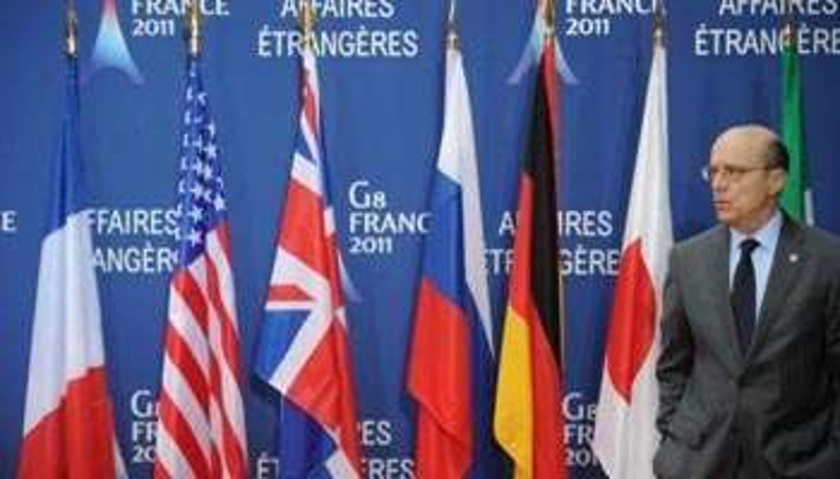 Le ministre français des Affaires étrangères Alain Juppé, le 15 mars au sommet du G8 à Paris. © AFP