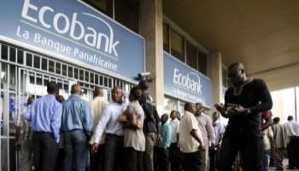ecobank-ciLe secteur bancaire tourne au ralenti en Côte d’Ivoire. (photo d’archive) © AFP