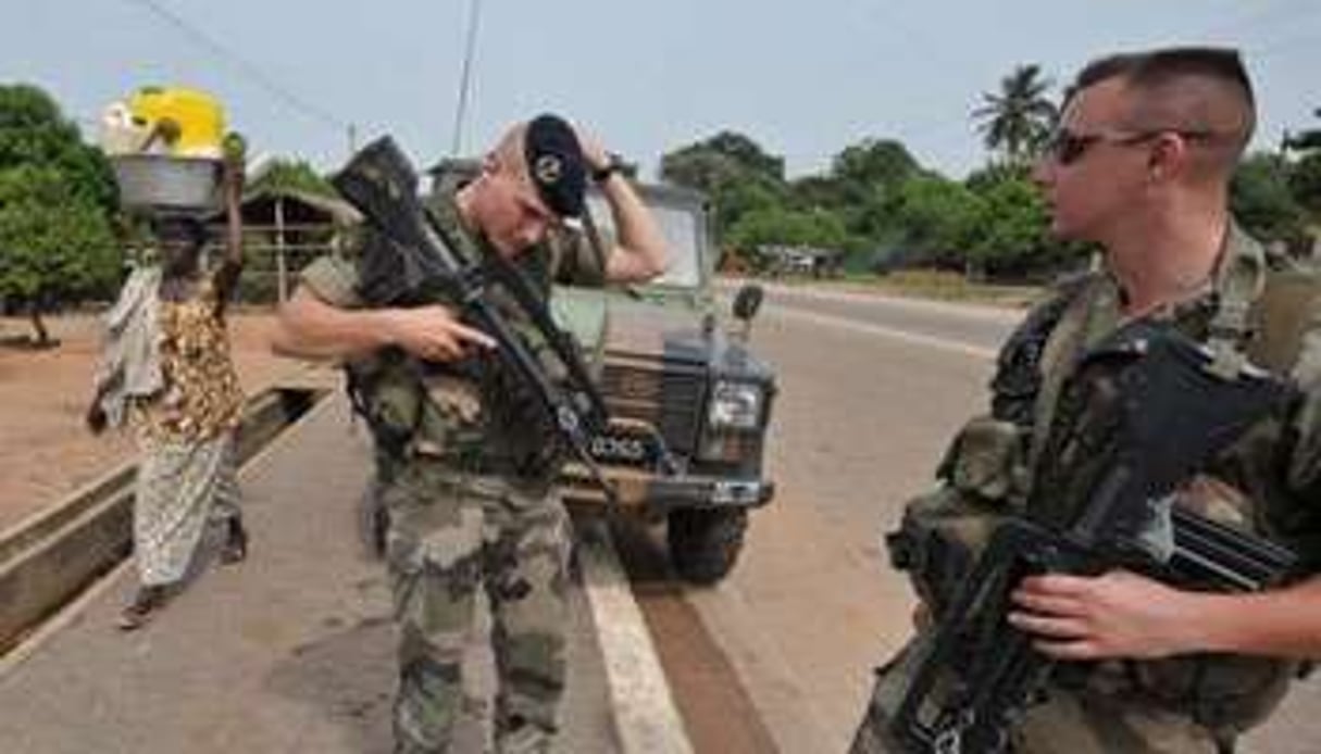 Des soldats de la force française Licorne à Abidjan (archive). © AFP