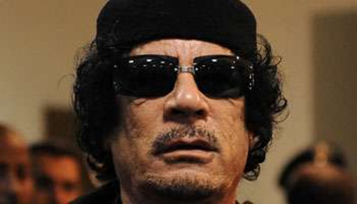 Beaucoup de proches de Kaddafi sont visés par les sanctions de l’ONU. © Alberto Pizzoli/AFP