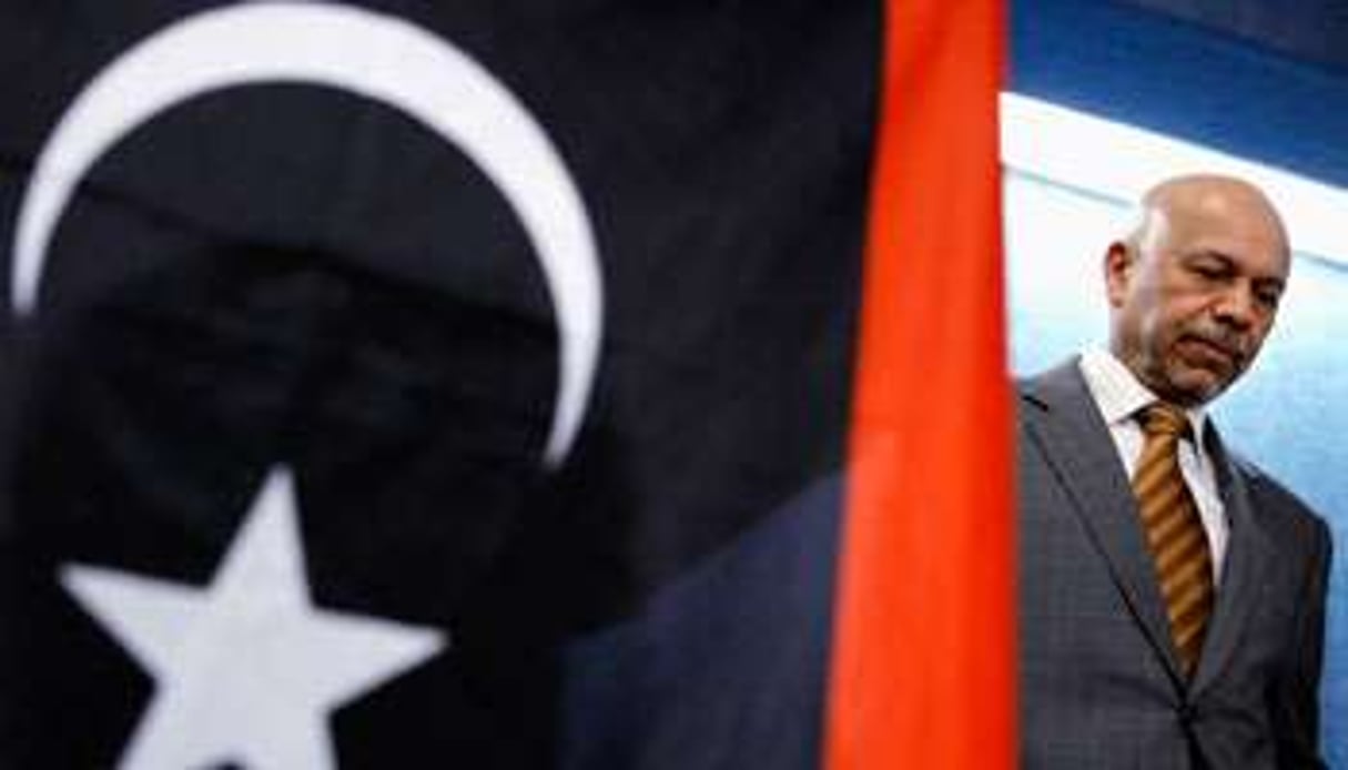 Ali Souleimane Aujali, l’ambassadeur de Libye aux États-Unis, le 18 mars. © AFP