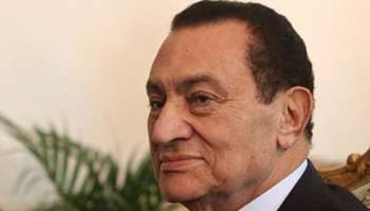 Hosni Moubarak, en septembre 2010. © AFP