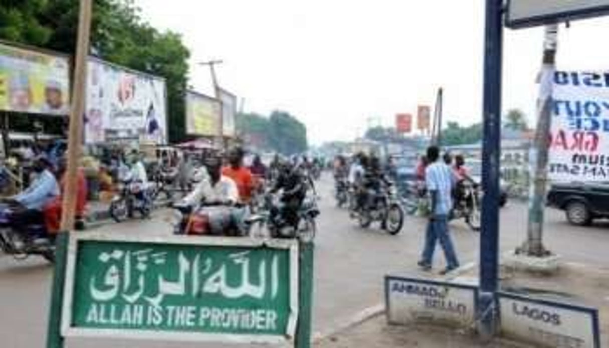 La ville de Maiduguri, le 28 juillet 2010, au Nigeria. © AFP