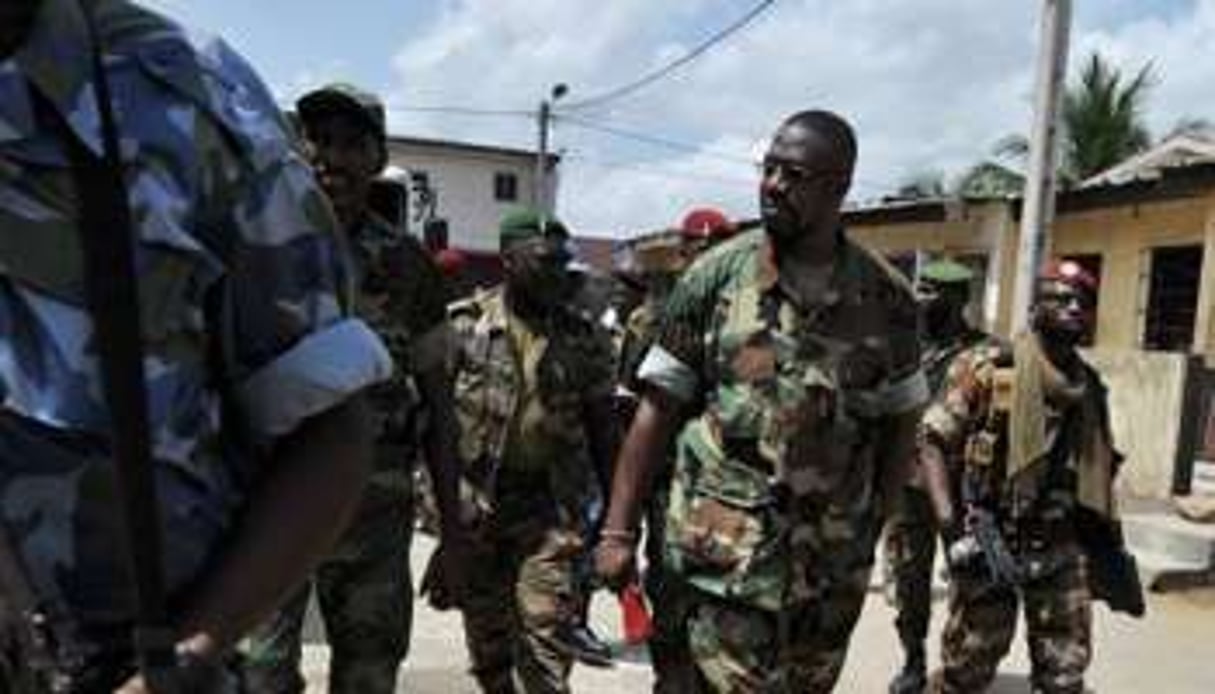 « IB » à Abidjan, le 19 avril. © AFP