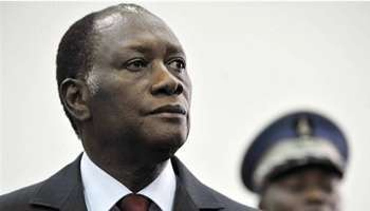 Alassane Ouattara sera investi président de la République de Côte d’Ivoire le 21 mai. © AFP