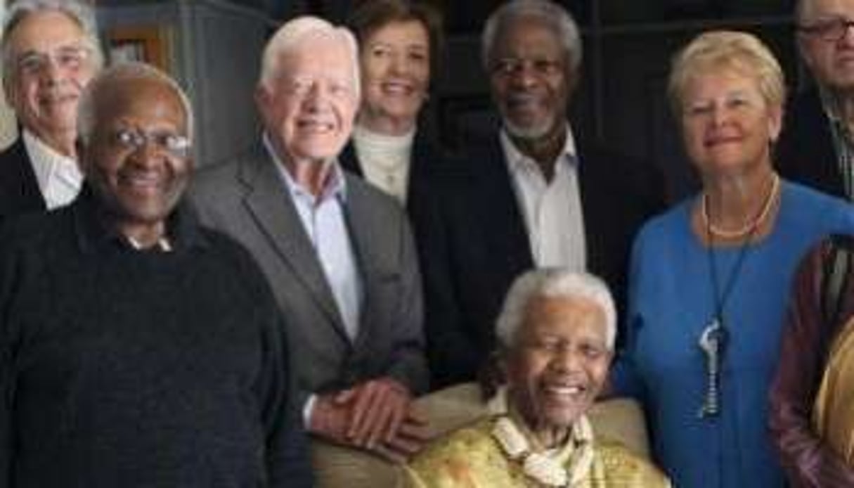 Les « Elders » comptent parmi eux, entre autres, Desmond Tutu, Nelson Mandela et Kofi Annan. © D.R.