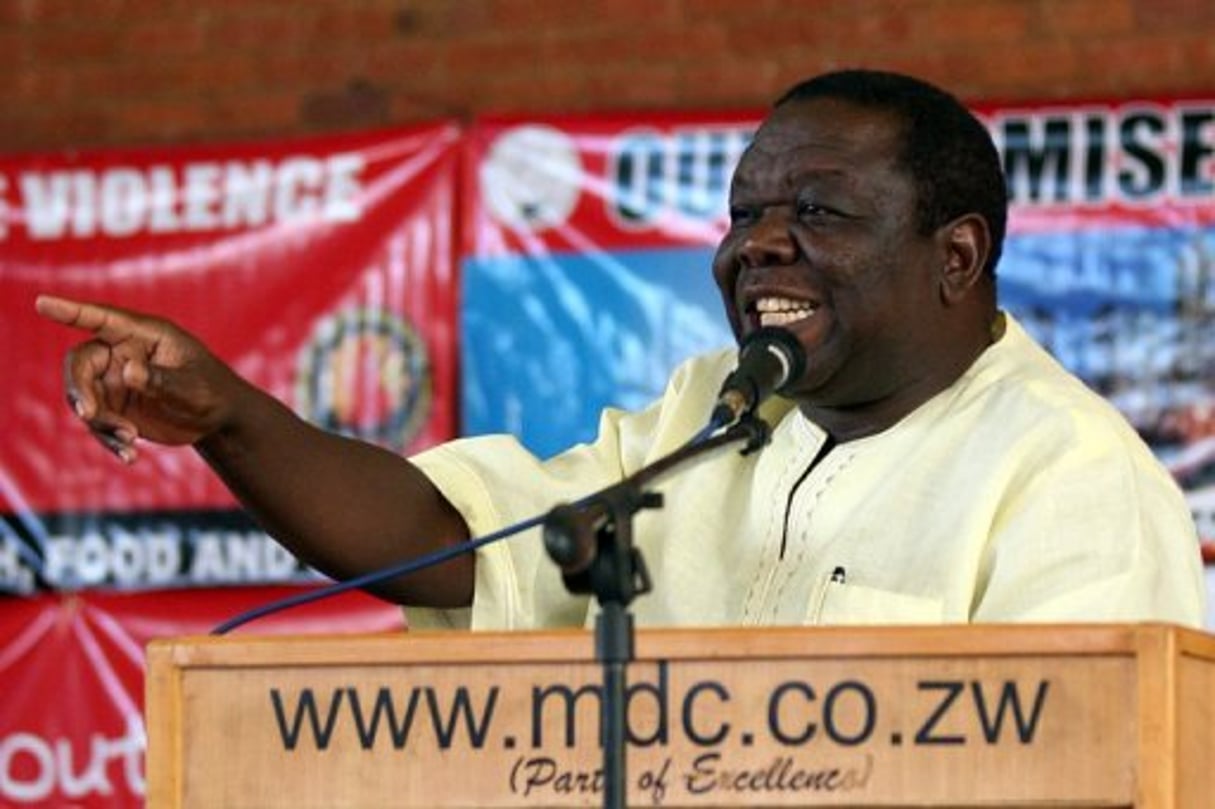 Zimbabwe: Tsvangirai s’engage à sauver l’économie © AFP