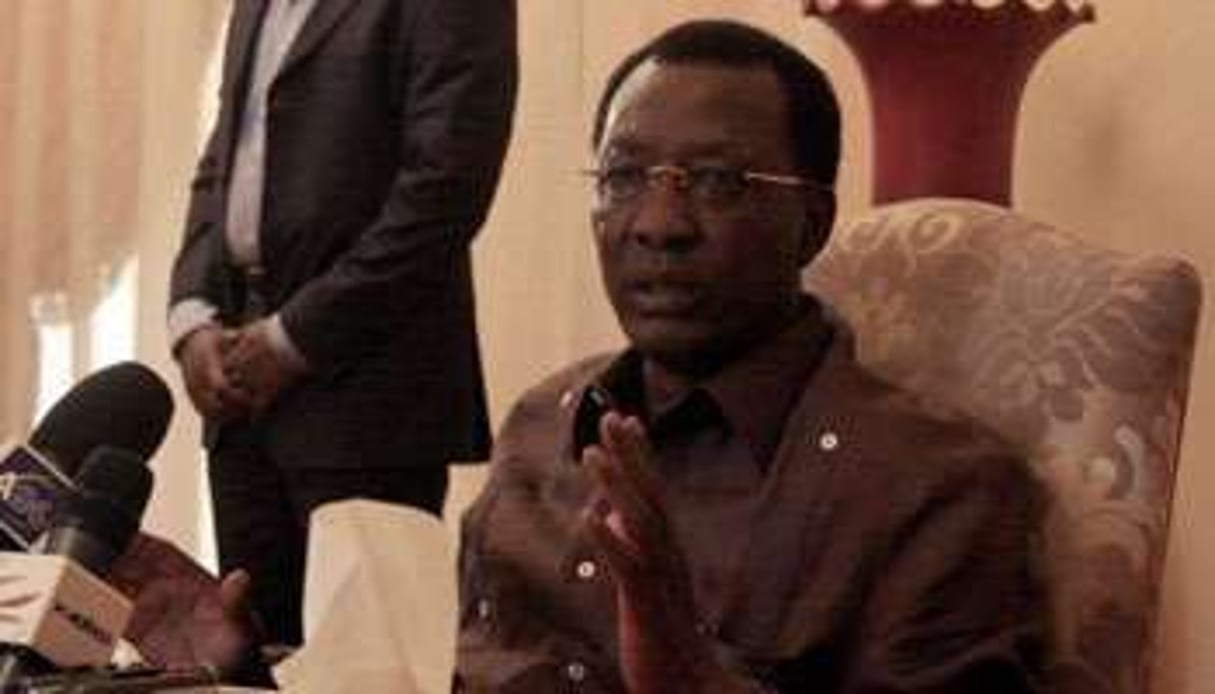 Le président tchadien Idriss Déby Itno, le 22 avril 2011 à N’Djamena. © AFP