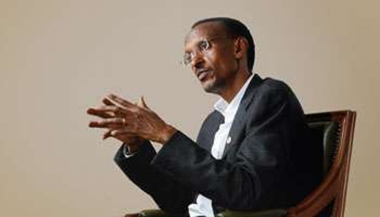 Paul Kagamé promet qu’il ne touchera pas à la Constitution. © Vincent Fournier/J.A.