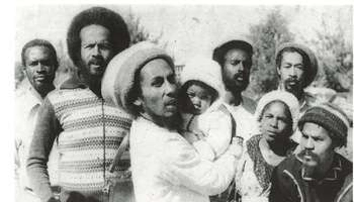 Extrait de la jaquette du livre « Exodus ! L’histoire du retour des rastafariens en Éthiopie ». © D.R.