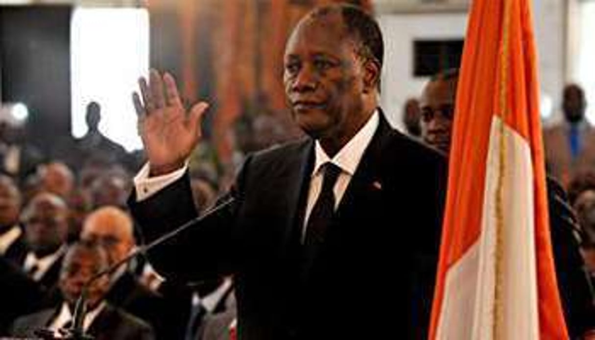 Pas moins de 200 V.I.P, dont 20 chefs d’Etat sont présents à l’investiture d’Alassane Ouattara. © AFP
