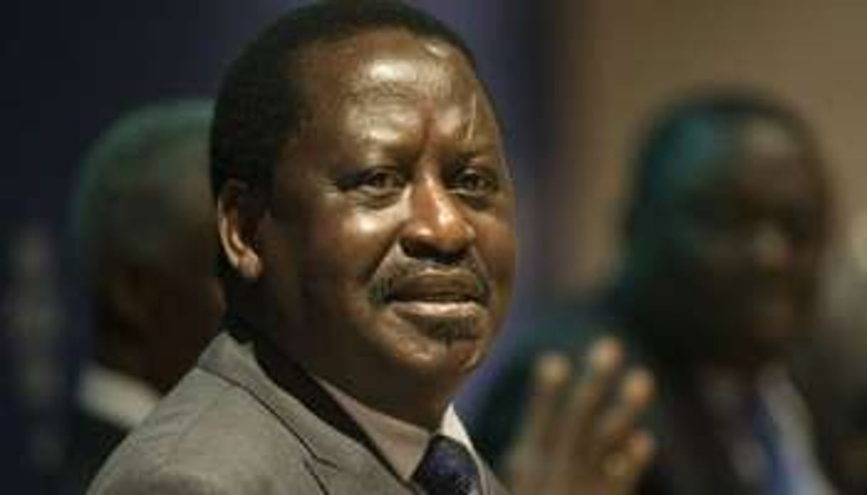 Le Premier ministre kényan, Raila Odinga, le 5 mai 2011 au Cap en Afrique du Sud. © AFP