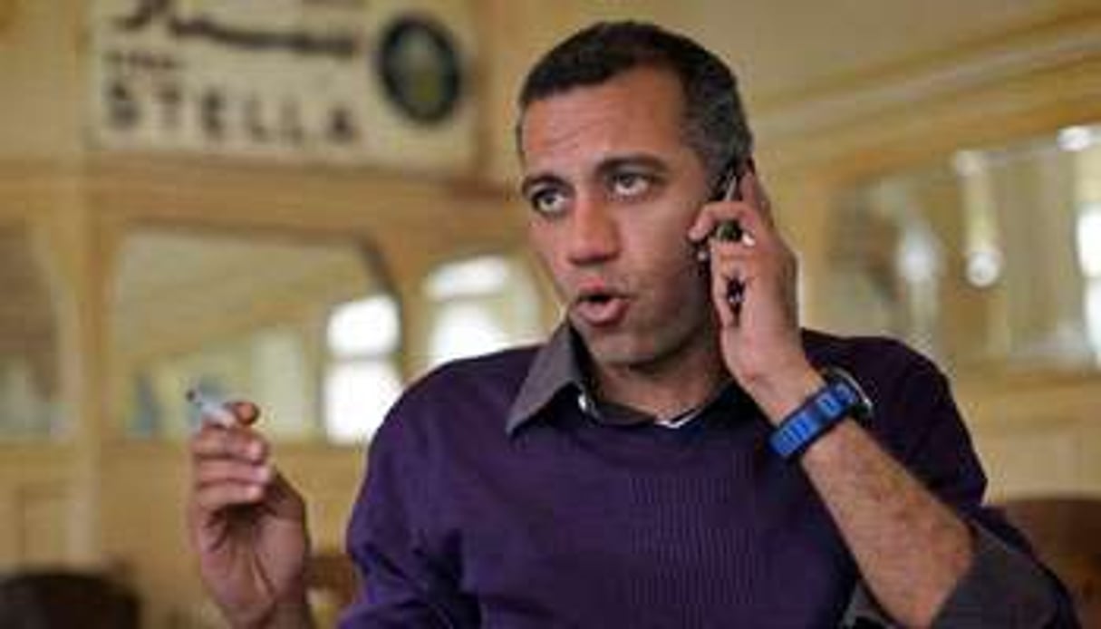 Le journaliste et blogueur Hossam el-Hamalawy. © Ben Curtis/AP