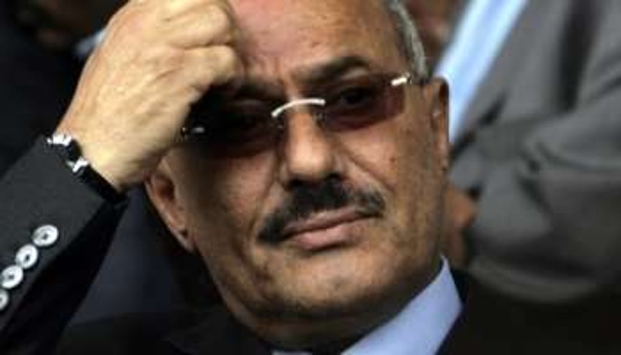 Le président du Yémen, Ali Abdallah Saleh. © Mohammed Huwais/AFP