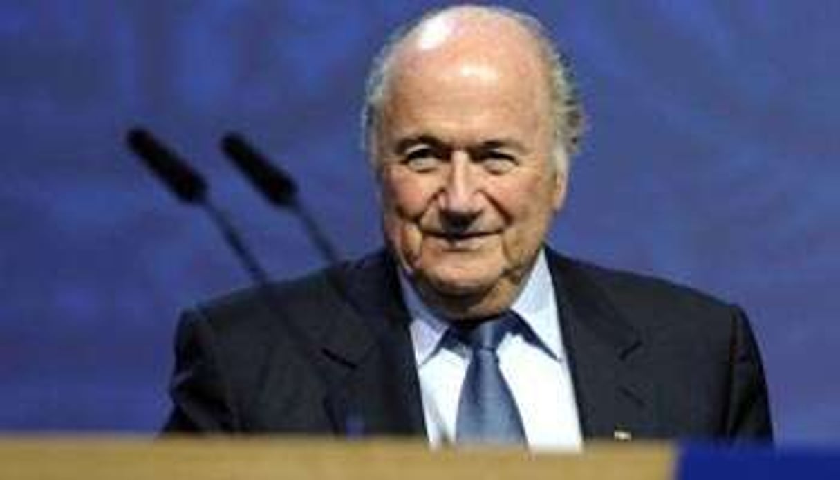Le président de la Fifa Joseph Blatter à Zurich le 1er juin 2011 après sa réélection. © AFP